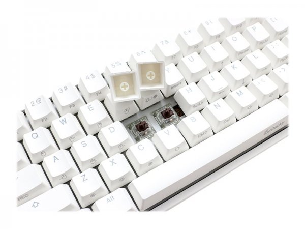 Ducky One 2 Mini - Mini - Cablato - USB - Interruttore a chiave meccanica - LED RGB - Bianco