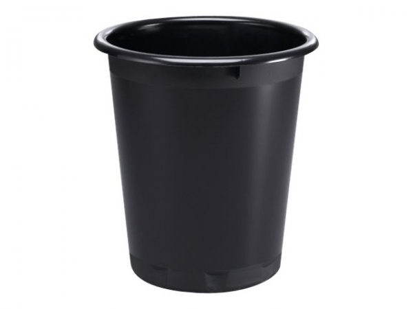Durable BASIC Papierkorb 13l schwarz