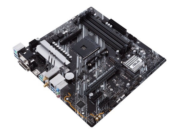 ASUS PRIME B550M-A WIFI II - AMD - Socket AM4 - AMD Ryzen 3000 Series - AMD Ryzen 5000 Series - Sock