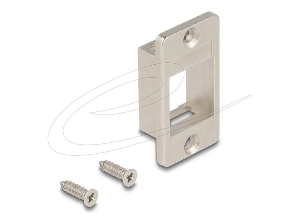 Delock Keystone Halterung für Gehäuse konisch