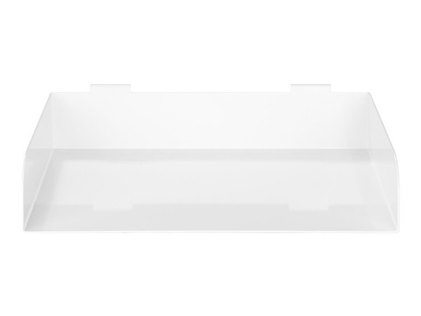 InLine Slatwall Mensola larga - bianco