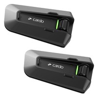 Cardo PT200101 motorcycle intercom 2 channels Black - Cuffia