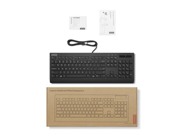 Lenovo Smartcard Wired Keyboard Ii - Tastatur - Tastiera - QWERTZ