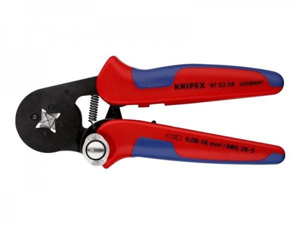 KNIPEX 97 53 04 - Acciaio al cromo vanadio - Blu - Rosso - 180 mm - 405 g