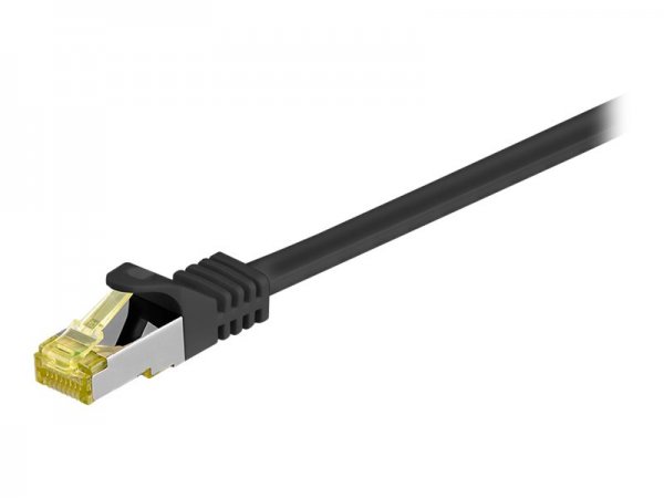 Goobay RJ-45 CAT7 5m - 5 m - Cat7 - S/FTP (S-STP) - RJ-45 - RJ-45 - Nero