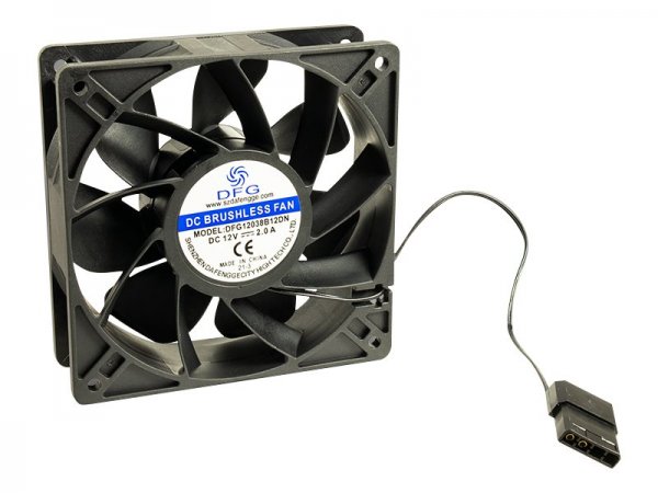 Inter-Tech DFG12038B12DN 120x120x38 Bulk 120 mm - Case fan