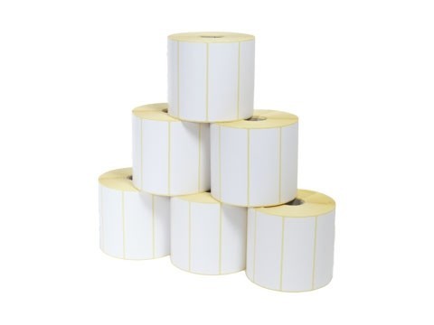 Zebra Z-Select 2000D 190 Tag - Bianco - Rettangolo - Roll - Carta - Termica diretta - 3,2 cm