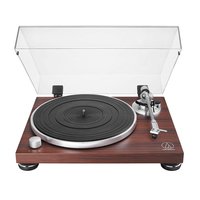 Audio-Technica AT-LPW50BTRW - Giradischi con trasmissione a cinghia - Manuale - Marrone - Alluminio