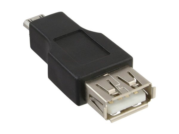InLine Adattatore USB 2.0 Micro B maschio / A femmina