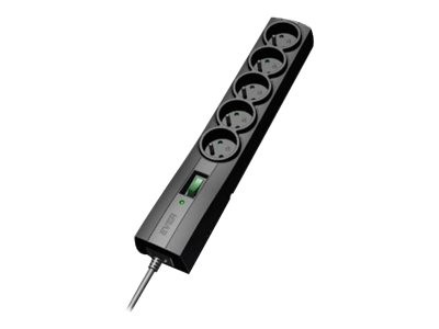 EVER Classic Black 5 AC outlet s 250 V - 3 m