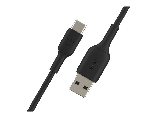 Belkin CAB001BT1MBK - 1 m - USB A - USB C - Nero