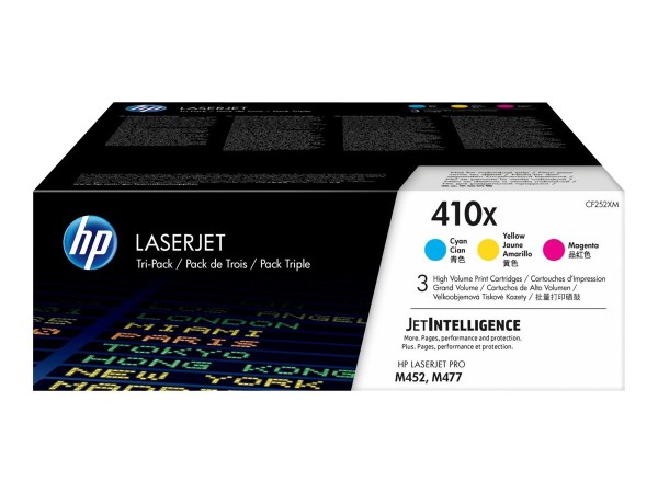 HP Color LaserJet 410X - Unità toner Originale - Ciano, Magenta, Giallo - 5000 pagine