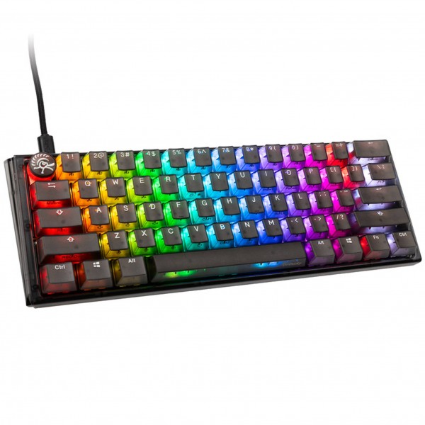 Ducky One 3 Aura Black Mini Gaming Tastatur RGB LED - Kailh Jellyfish Y - Tastiera