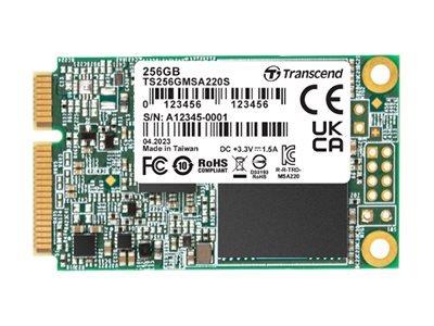 Transcend 220S - 256 GB - mSATA - 560 MB/s - 6 Gbit/s