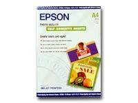 Epson A4 Photo Quality Self Adhesive Self-Adhesive Paper - Carta a getto d'inchiostro - 167 g/m²