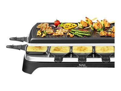 TEFAL RE4588 - 10 persona(e) - Nero - Acciaio inox - Rettangolare - Acciaio inox - 2 m - 1350 W