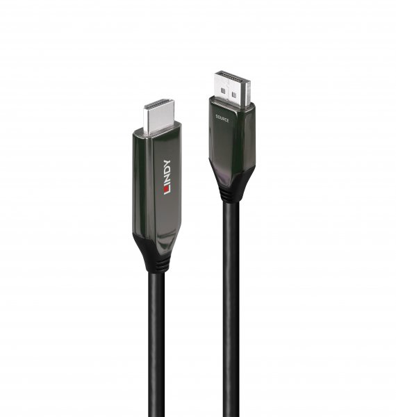 Lindy 40932 - 3 m - DisplayPort - HDMI - Maschio - Maschio - Dritto