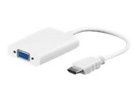 Goobay HDMI/VGA Adapter Standard-Stecker Typ A> VGA-Buchse - Adattatore - Digitale/display/video