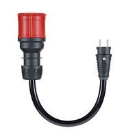 go-e CH-04-02 - 0,3 m - Interno - IP55 - Nero - Rosso - 1 presa(e) AC - 230 V
