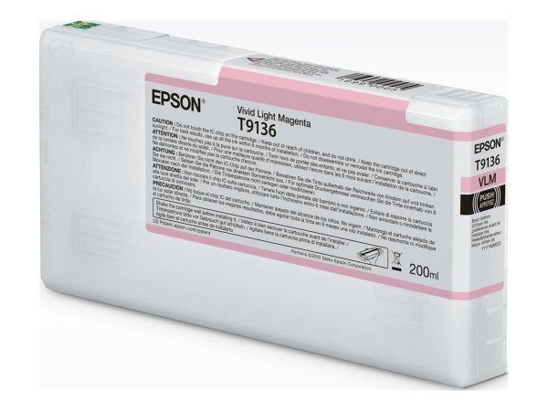 Epson T9136 - - Vivid Light Magenta - Originale - Cartuccia di inchiostro