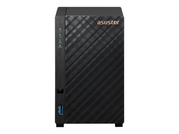Asustor Nas AS1102TL X 2 HDD 3.5"SATA3/S -NO HD- QUAD CORE 1.7GHZ-1GB Ddr4 NO - Server di archiviazi