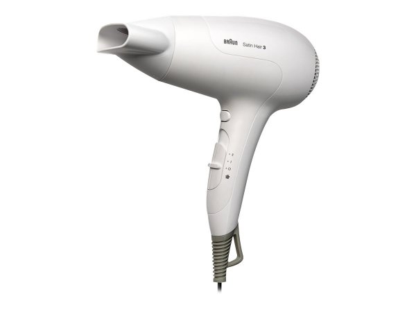 Braun Satin Hair 3 PowerPerfection Asciugacapelli HD380 - Agli Ioni. Potente. Leggero. - Bianco - Ga