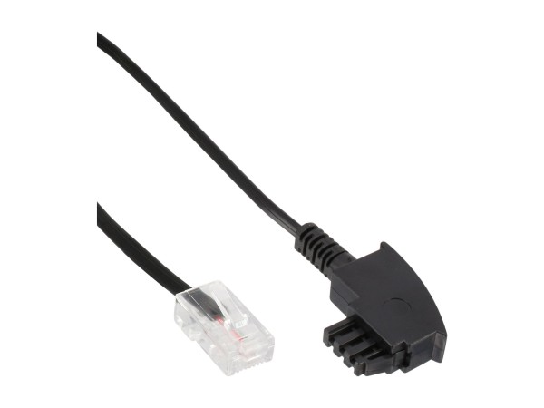 InLine Cavo telefonico TAE-F maschio a RJ45 8/2 per DSL-Router - 25m