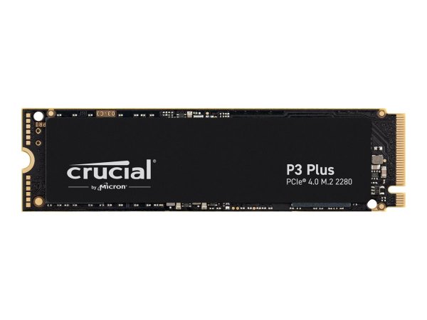 Crucial P3 Plus - SSD - 2 TB - intern - M.2 2280 - PCIe 4.0 (NVMe) - NVMe-M.2-SSD (Format 2280) - mi