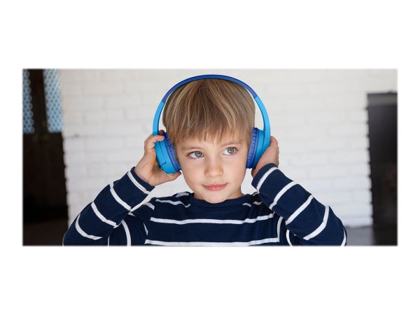 Belkin Soundform Mini Kids Headphones Blue - Cuffie - In modalità wireless