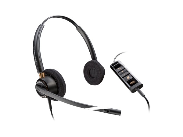 Poly HP Poly Cuffie stereo USB-A Poly EncorePro 525 - 74 g