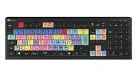 Logickeyboard LKB-PPROCC-A2PC-FR - Cablato - USB - Tasto con meccanismo a forbici - AZERTY - LED - N