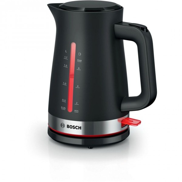Bosch TWK4M223 Bollitore MyMoment 1.7 l Nero - 1,7 L - 2400 W - Nero - Plastica - Indicatore del liv