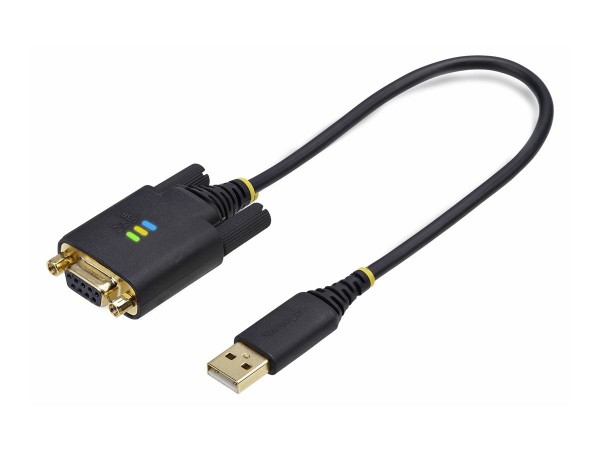 StarTech.com 1ft/Usb to Null Modem Serial Cable - Adattatore - Digitale/dati