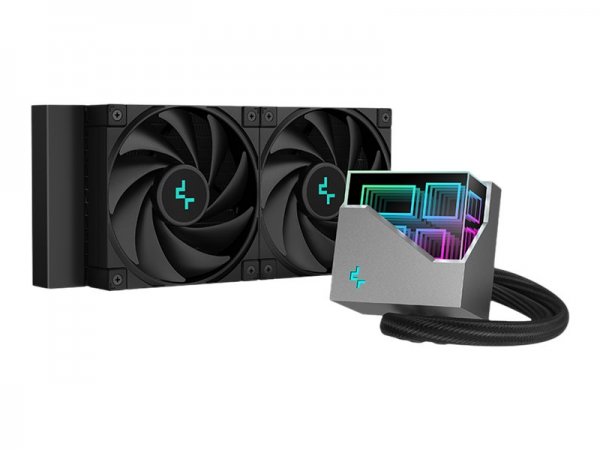 Deepcool LT520 - Raffreddatore di liquidi tutto in uno - 12 cm - Nero