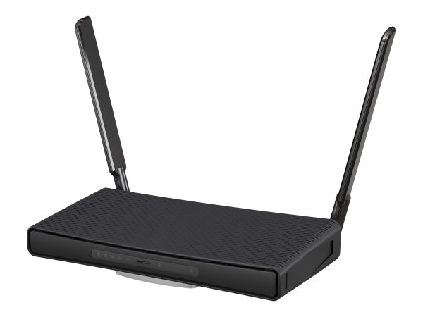 MikroTik hAP ax³ - Wi-Fi 6 (802.11ax) - Dual-band (2.4 GHz/5 GHz) - Collegamento ethernet LAN - Nero