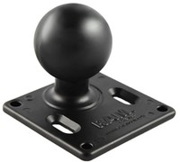 Ram Mounts VESA-Platte 3.625 x 9.20cm 3.625" - 75 75 mm Lochraster D-Kugel 2.25" im