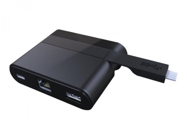 Club 3D USB Type-C to Ethernet + USB 3.0 + USB Type-C Charging Mini Dock - Cablato - USB 3.2 Gen 1 (