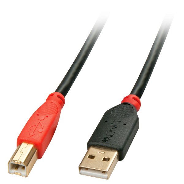 Lindy USB 2.0 A to B Active Cable - Cavo - Digitale/dati