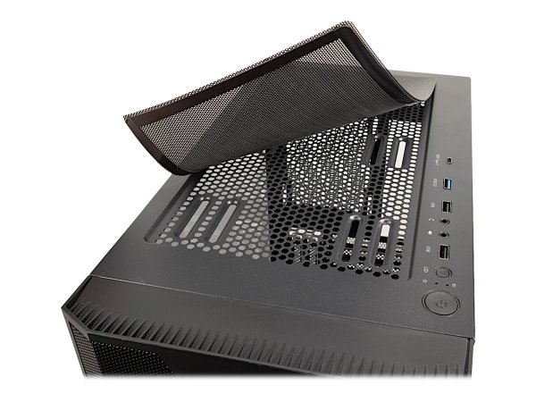 Inter-Tech IT-3503 Airstream - Tower - PC - Nero - ATX - EATX - Mini-ITX - uATX - Giocare - 16,5 cm