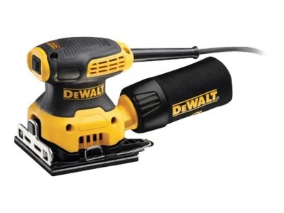 DEWALT DWE6411-QS - Levigatrice orbitale - Nero - Giallo - 14000 OPM - 93 dB - 82 dB - 4 m/s²