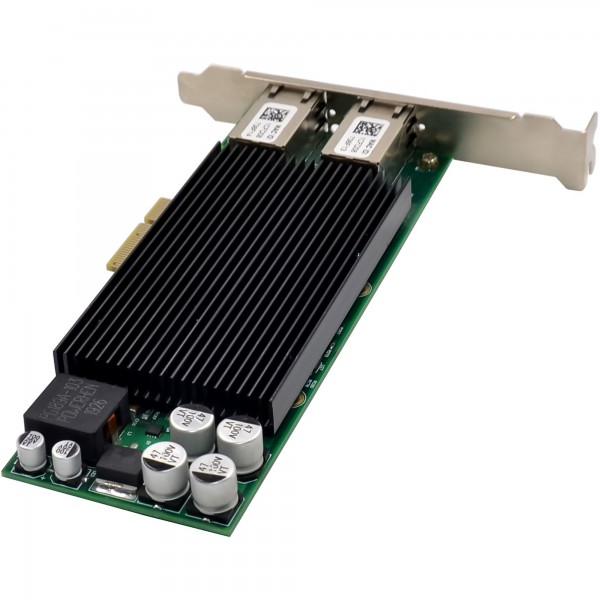 InLine Scheda di rete Dual Gigabit - 2x RJ45 1 Gb/s - PCIe x4 - PoE+