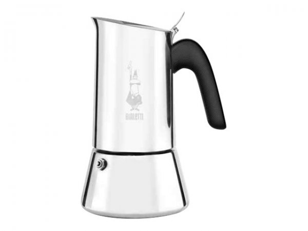 Bialetti Venus Induction 4 Tazze - Moka - Nero - Acciaio inossidabile - Acciaio inossidabile - 4 taz