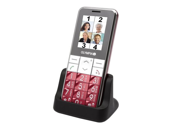 Olympia Mobiltelefon Lux - Cellulare - 5,08 cm