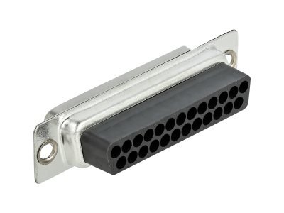 Delock Adapter Sub-D Buchse zu RJ45 Montagesatz grau - Adattatore - Rete