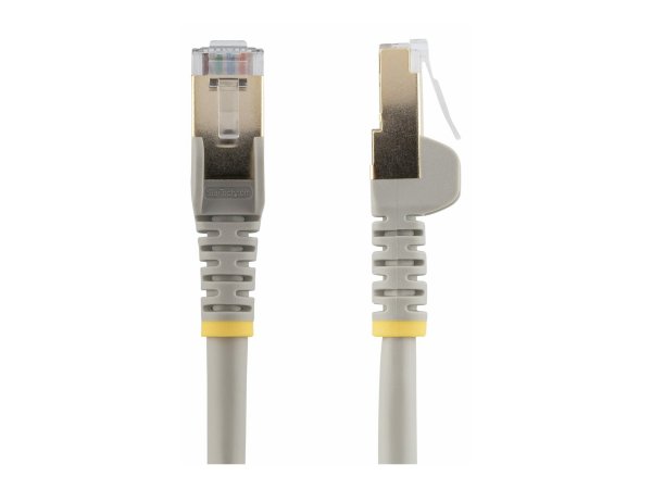 StarTech.com Gray Cat6a Ethernet Cable - Shielded STP - Cavo - Rete