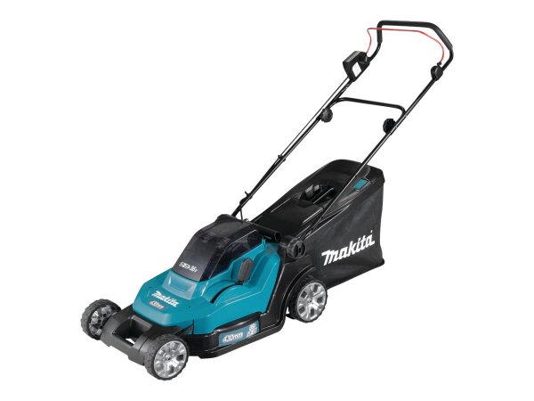 Makita DLM432Z - 575 m² - 43 cm - 2 cm - 7,5 cm - 50 L - 4 ruota(e)