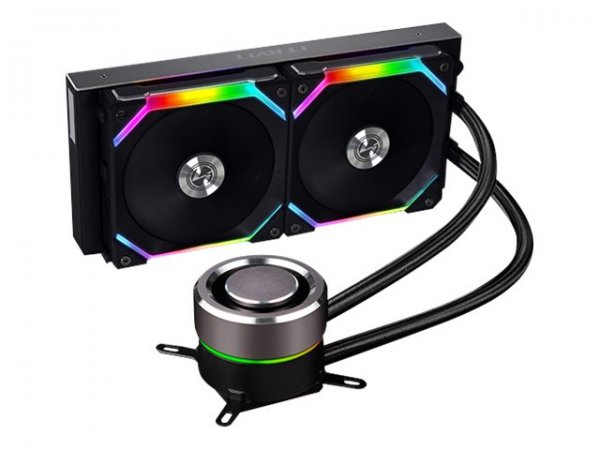 Lian Li Galahad 240SLB bk RGB - Raffreddatore di liquidi tutto in uno - 800 Giri/min - 1900 Giri/min