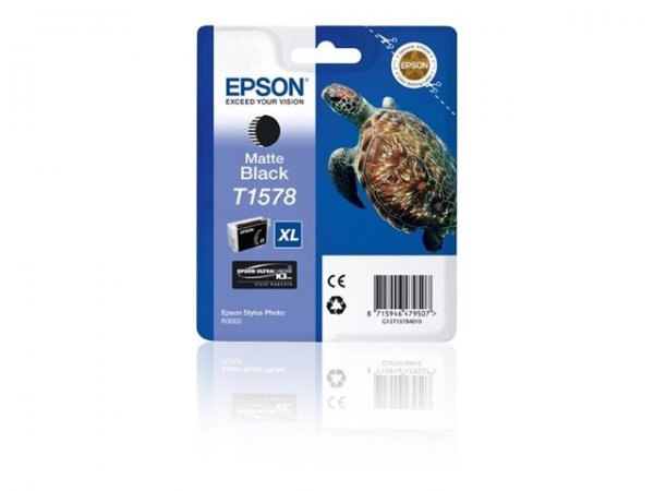Epson Tintenpatrone matte schwarz T 157 1578N - Originale - Cartuccia di inchiostro