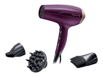 Remington D5219 - Nero - Viola - Gancio per appendere - 2300 W