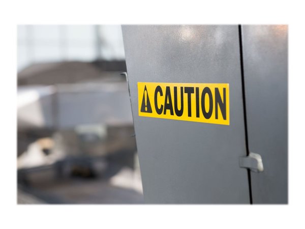 Dymo XTL nastro in vinile multiuso 54 mmnero su giallo - Nero su giallo - Nero - Trasferimento termi